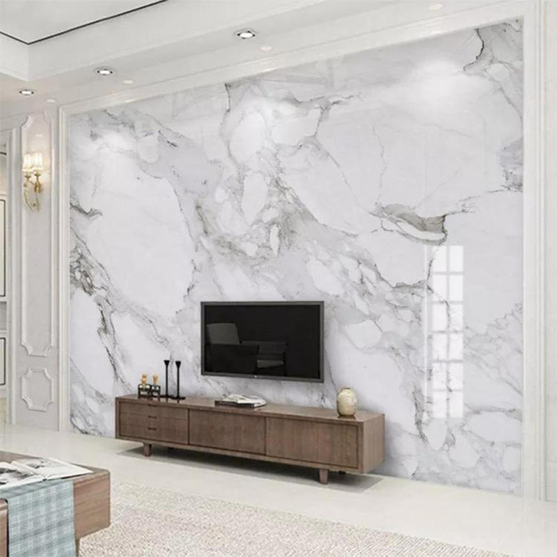 OEM Waterproof Flame Retardant Uv Wall Pvc Marble Panel Interior Decorative Pvc Marble Wall Panel Custom Marble Pvc Sheets-海智集-
