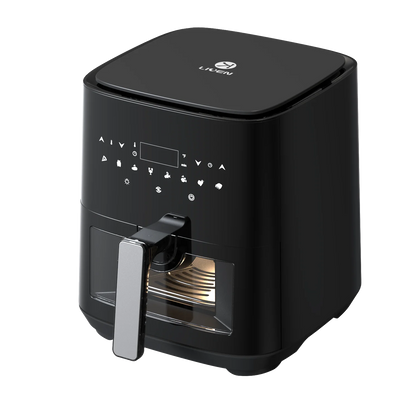 Hot Sale Newest Small ElectricAir Fryer Without Oil 5L digital & visible air fryer-海智集-