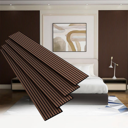 The detachable slat sound insulation board, slat wall panel, wooden slat wall panel, and the interior of the tile-海智集-