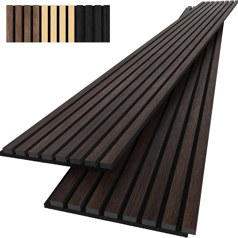 High Quality Modern Eco-Friendly Acoustic Wall Panel Decoration MDF Akoestische Panelen Custom Acoustical Wall Panels-海智集-