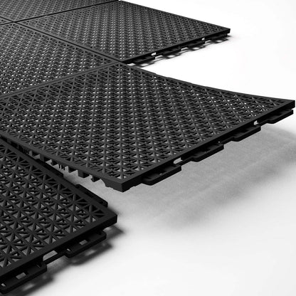 Cost Effective Plastic Flooring Slip Proof Easy Clean for Community Park Kids Entertainment-海智集-