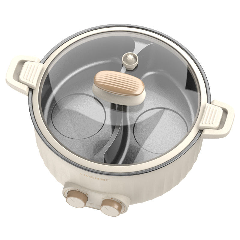 Wholesale Household multipurpose 2000W electric cooking pot portable Multi-function electric hot pot-海智集-