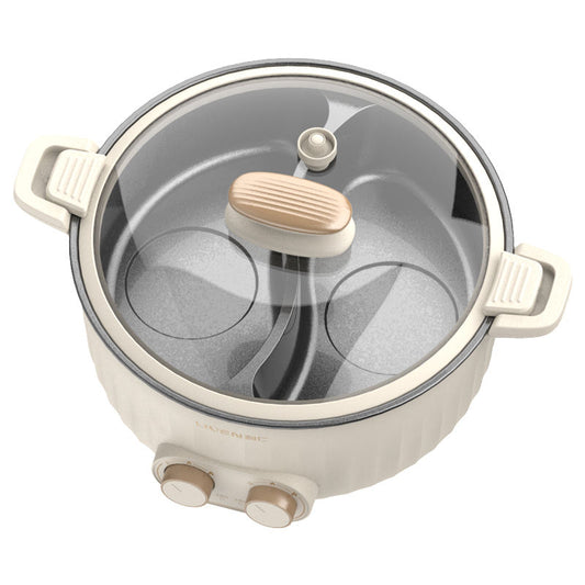 Wholesale Household multipurpose 2000W electric cooking pot portable Multi-function electric hot pot-海智集-