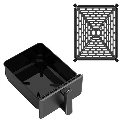Hot sale 7L Visual window drawer No flip needed 360 Cyclone heat Home Kitchen Easy Cooking Nonstick Electric Air Fryer-海智集-