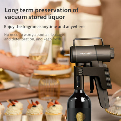 Portable Food-grade Electric Automatic Wine Drink Dispenser K-25-海智集-