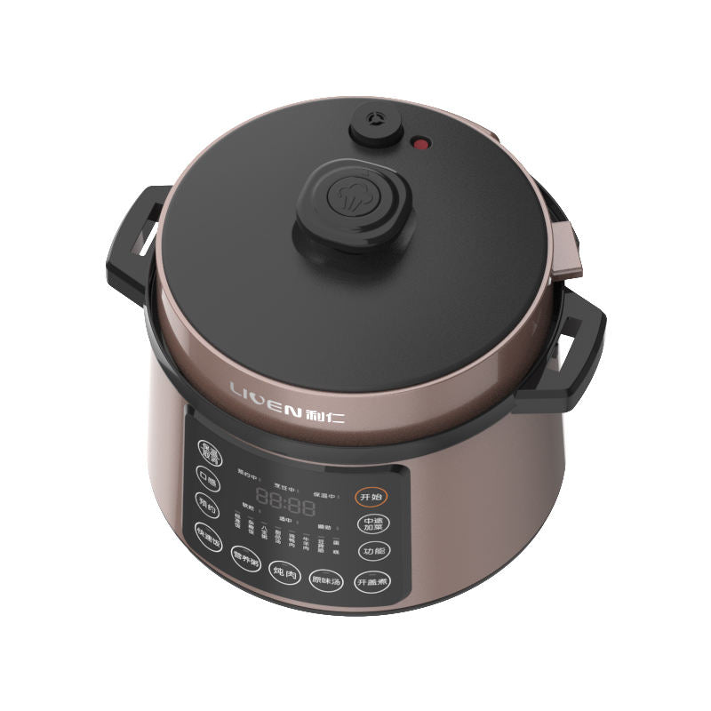 Touch key control cooker model multifunctional Programmable 5 Quart Non-Stick Pot 12 in 1 Programmable Multipot Cooker-海智集-