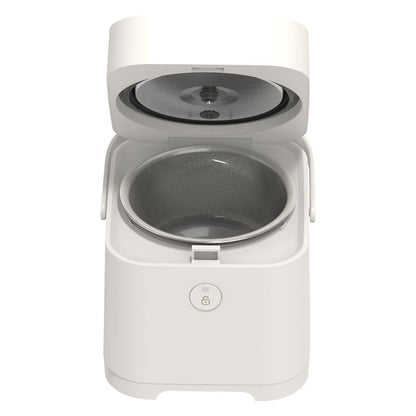 Small Multi Cooker Pot Heating Electric Cooking Rice Cooker 2 Litre New Style Portable Travel Stainless Steel Cylinder 400W 220-海智集-