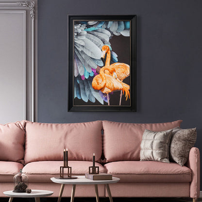 High Quality Embroidery Craft Living Room Decor Wall Paintings Custom Modern Wall Art Home Decor Paintings-海智集-