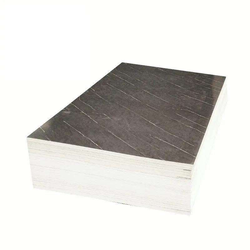 High Quality Waterproof Bedroom Living Room Uv Marble Sheet Interior Decoration Marble Wall Panel Custom Pvc Marble Wall Panel-海智集-