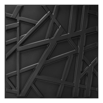 Stylish Glue up 3D PVC Wall Panel Diamond Texture for Modern House Interior-海智集-
