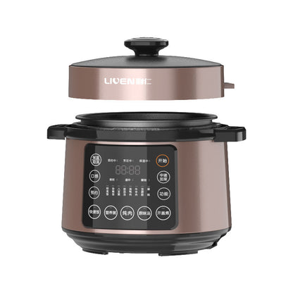 Touch key control cooker model multifunctional Programmable 5 Quart Non-Stick Pot 12 in 1 Programmable Multipot Cooker-海智集-