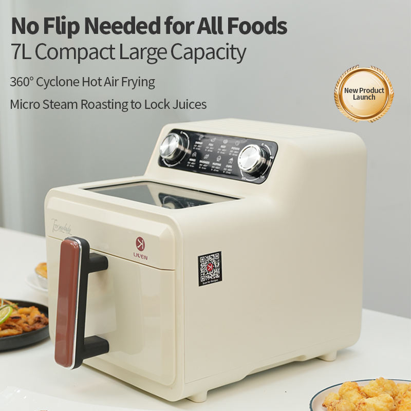 HIGH QUALITY 7L AIR FRYER AIR FRYER GRILL DEEP LARGE SAIZ AIR FRYER MANUAL VISUAL-海智集-