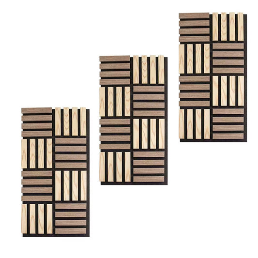 Premium Ultra Thick Wood Acoustic Panels Soundproofing Solutions for Offices Homes Warehouses-海智集-