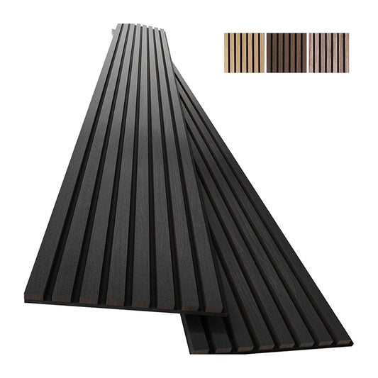 OEM Custom Modern Wood Veneer Wall Panels Decoration MDF Acoustic Wood Wall Panel Custom Wood Acoustic Panels-海智集-
