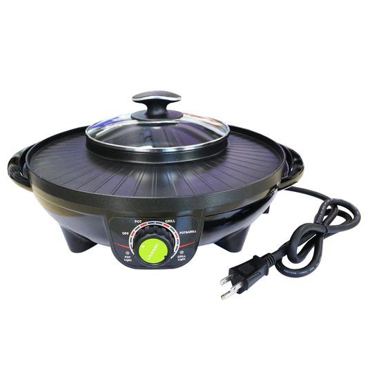 Korean Multi functional Table Use electric BBQ GRILL with pot SK-J3201-海智集-