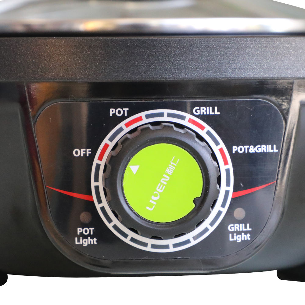 Korean Multi functional Table Use electric BBQ GRILL with pot SK-J3201-海智集-