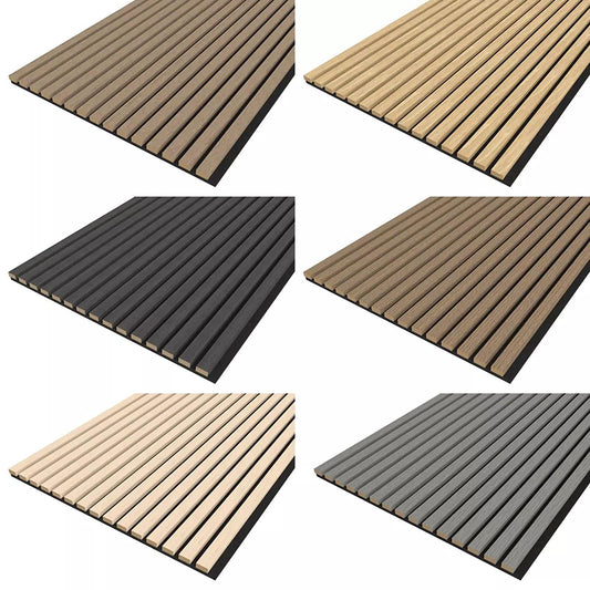 OEM Custom Modern Acoustic Wall Panel Decoration MDF Akoestische Panelen Custom Wood Veneer Acoustical Wall Panels-海智集-