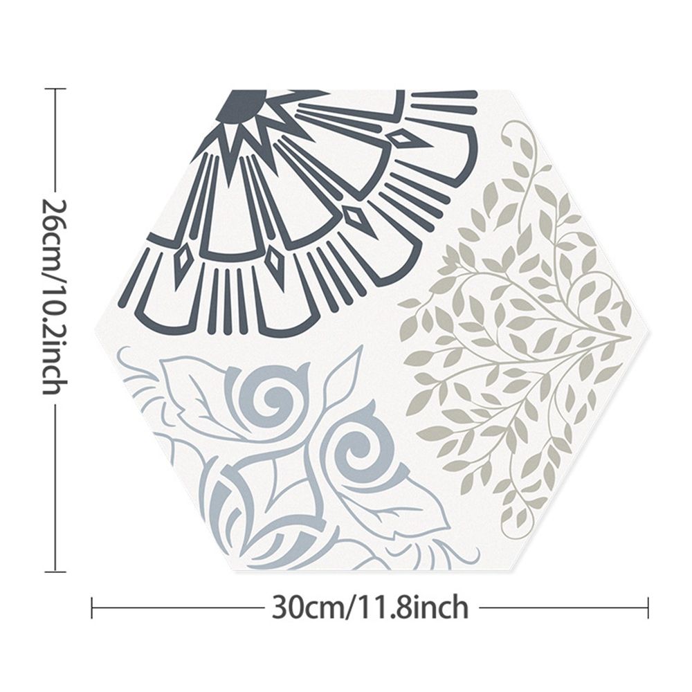ECO Friendly Peel and Stick Hexagon Tile Certified Vinyl Flooring for Kids Room-海智集-