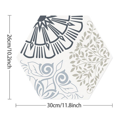 ECO Friendly Peel and Stick Hexagon Tile Certified Vinyl Flooring for Kids Room-海智集-