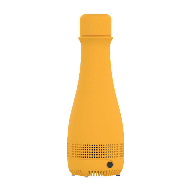 Portable Smart USB Charging Quick Cooling Cup Car Heating Cup Travel Hot And Cold Water Bottle-海智集-