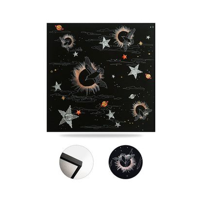 Luxury Abstract Starry Sky Embroidery Art Premium Galaxy Wall Decor for Modern Home Unique Gift-海智集-