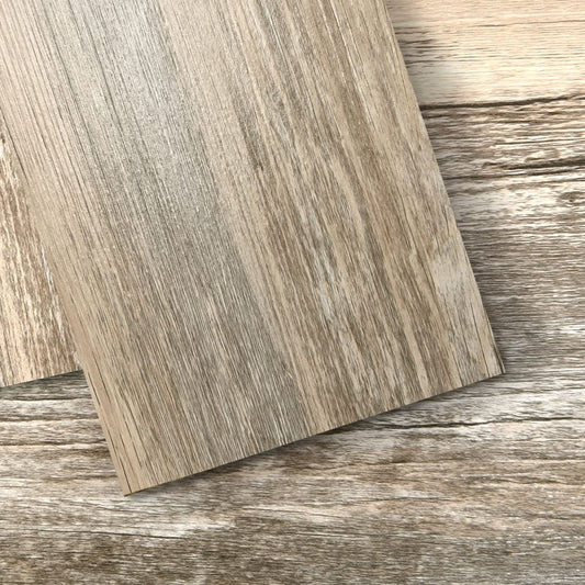 Waterproof PVC Click Lock Flooring Wood Grain Vinyl Plank LVP-海智集-