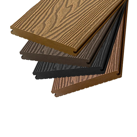High Quality Terrace Outdoor Wpc Decking Floor Hard Wearing Composite Waterproof Terrace WPC Outdoor Decking-海智集-