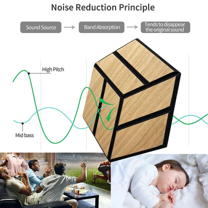 The newly designed hexagonal acoustic wood Mdf slat hotel wall panels for sound insulation decoration-海智集-