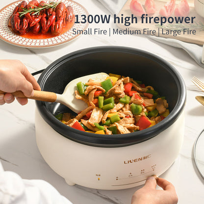 Wholesale Branded Household Electric Quick Heat Hot Plate1300W Fashionable Design Multi Function Hot Pot-海智集-