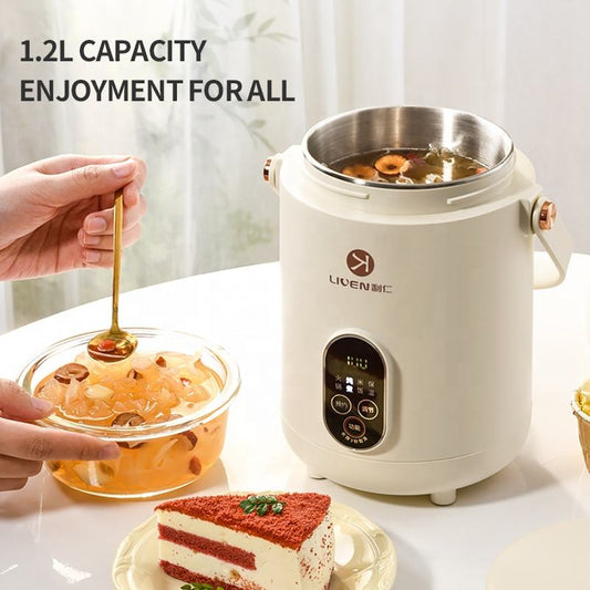 Household Appliances Supplements Soup Cooking Ceramic Electric Crock Pot Slow Cooker-海智集-