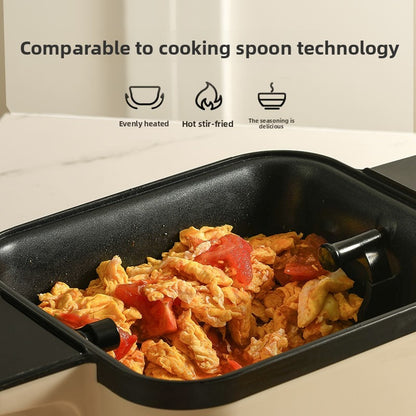 Newest Design Intelligent Automatic Stir Fryer Cooker Vegetables Cooker Cooking Machine Rotary Pot electric cooking machine-海智集-