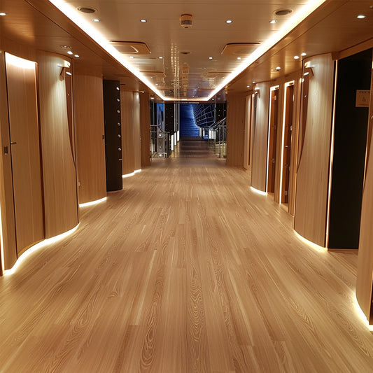 Engineered Office Wood Click Waterproof Luxury LVT SPC WPC Vinyl PVC Plank Plastic Flooring Tile-海智集-