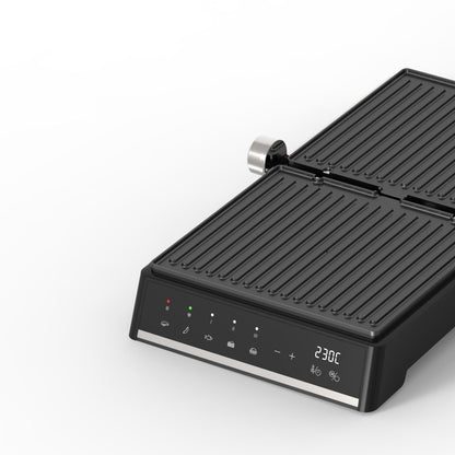 Good Quality Commercial Electric Grill Sandwich Contact Grill Gas Cast Iron Maker Steak Machine Electric Barbecue Grill Panini-海智集-