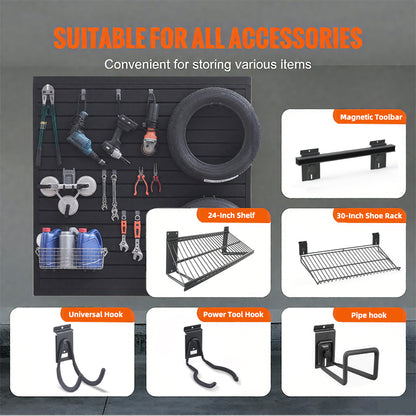 Wholesale PVC Slat Panel for Retail Display Durable Slatwall Storage Solution for Shop and Supermarket Supplies