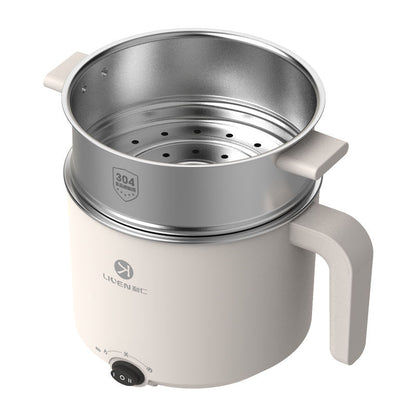 Wholesale 2023 Hot Sale White Smart Cooker Hot Pot Electric Cooking Pot with Steamer Rack-海智集-
