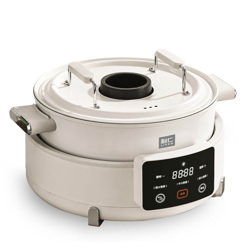 Electric hot pots hotpot Wholesale Innovative Multi-functional Dual-Flavor smell remover Electric Hot Pot-海智集-