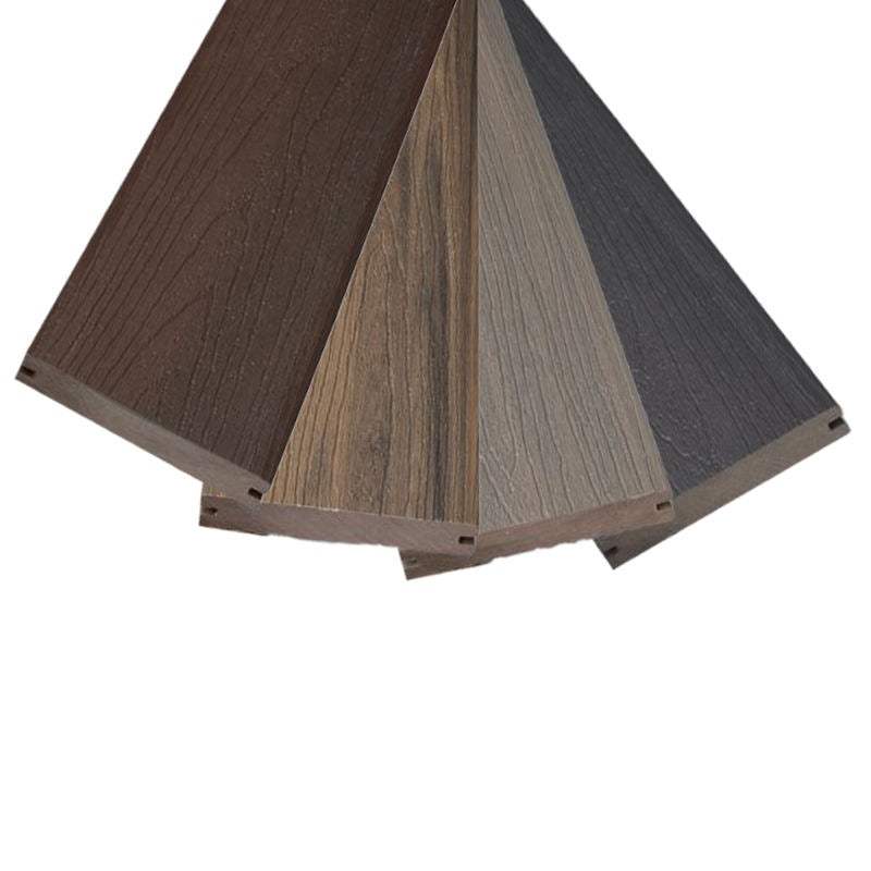 High Quality Waterproof Wpc Deck Flooring Outdoor Wearing Wpc Decking Flooring Composite Terrace WPC Outdoor Decking-海智集-