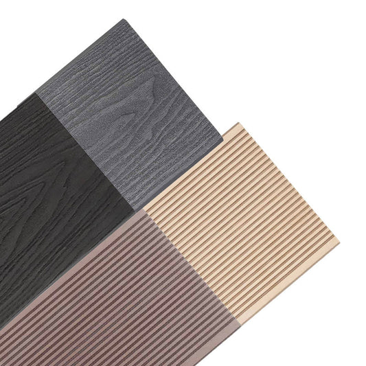 High Quality WPC Outdoor Flooring Hard Wearing Composite Waterproof Terrace WPC Outdoor Decking-海智集-