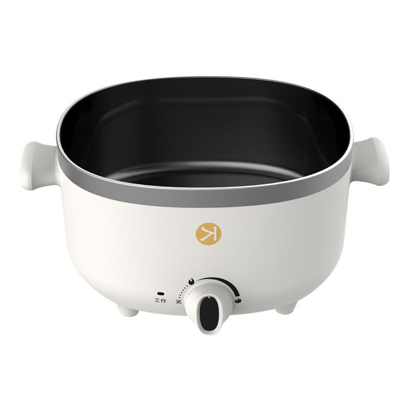 Factory Supply Hot Sale Kitchen 1300W Power Multi-functional Pot Non Stick Mini Electric Cooker Boiling Cooking Pot 3L-海智集-