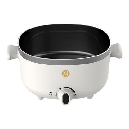 Factory Supply Hot Sale Kitchen 1300W Power Multi-functional Pot Non Stick Mini Electric Cooker Boiling Cooking Pot 3L-海智集-