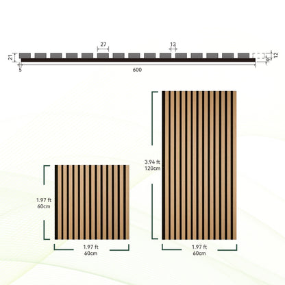 Wholesale 600mmx600mm Interior Decoration MDF Acoustic Wood Wall Paneling Custom Modern Acoustic Panels-海智集-