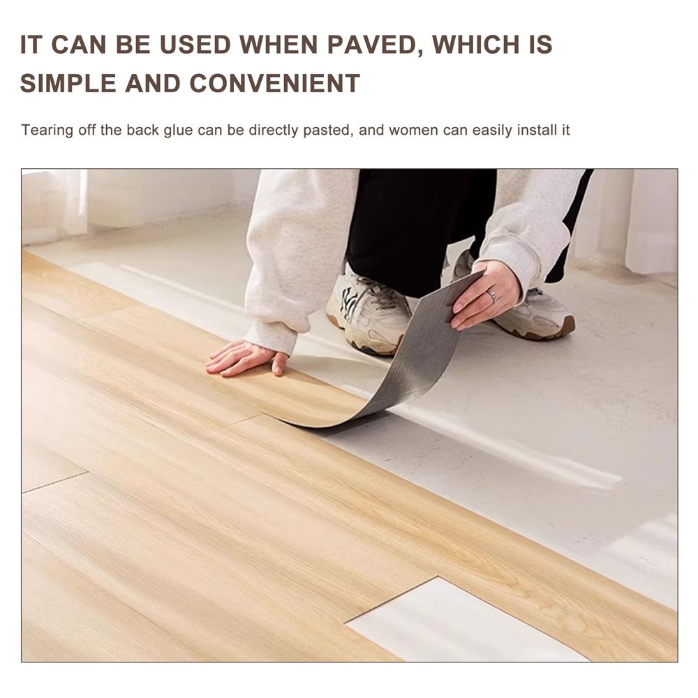 Low Price Waterproof Self Adhesive PVC Vinyl Floor Tiles LVT-海智集-