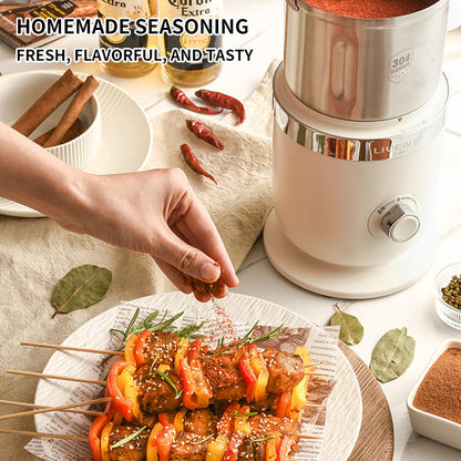 High Power Electric Coffee Grinder Kitchen Cereal Nuts Beans Spices Grains Grinder Machine Multifunctional Home Coffee Grinder-海智集-