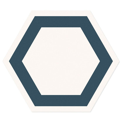 Heavy Duty PVC Flooring Hexagon Floor Tile Self Adhesive Waterproof for Laundry-海智集-