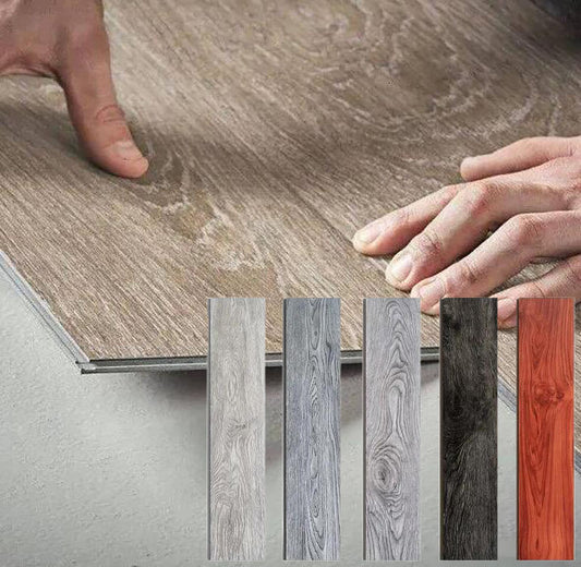 High Quality Waterproof SPC Vinyl Plank Flooring 1220mmx184mm Size SPC Click Lock Flooring Custom Size SPC Vinyl Flooring-海智集-