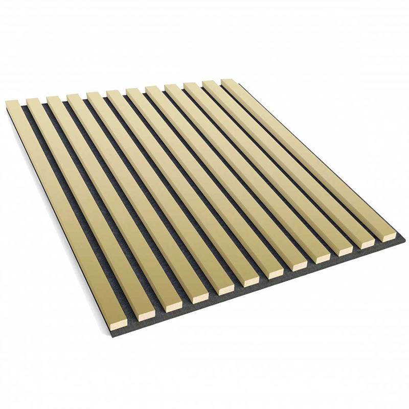 High Quality Interior 600mmx600mm Sound Absorbing Panels Decoration MDF Acoustic Wood Wall Panels Custom Acoustical Wall Panels-海智集-