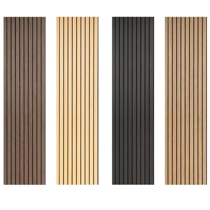 Decoracion De Alta Calidad MDF Paneles De Pared Insonorizados Chapa De Madera Personalizada Paneles De Pared Acusticos-海智集-