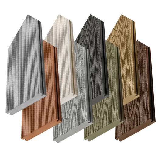 High Quality Waterproof Eco-Friendly Terrace Outdoor Flooring Wearing Composite UV Resistant Terrace WPC Outdoor Flooring-海智集-