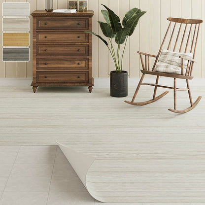 Wood Look Self Adhesive Vinyl Flooring Waterproof Peel Stick-海智集-