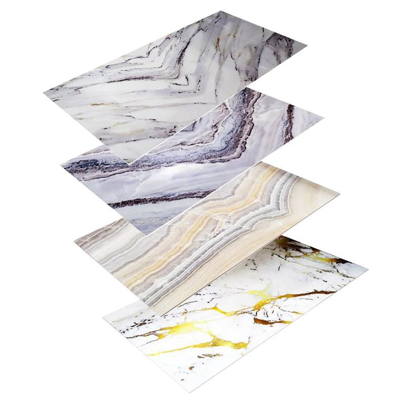 High Quality Home Interior Decoration Uv Marble Sheet Interior Pvc Wall Panel Custom Marble Pvc Wall Panel-海智集-